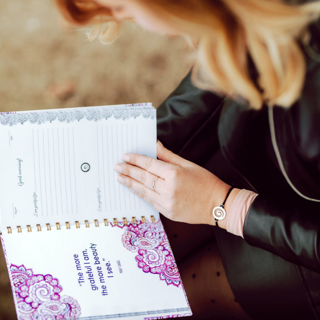 gratitude journal gratitude bracelet